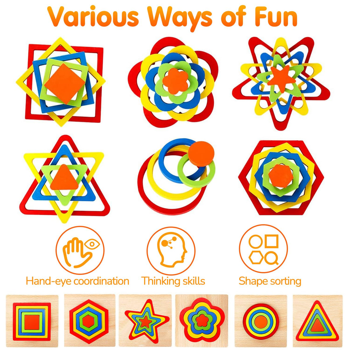 AugToy circle shape puzzle enhances hand-eye coordination during play
