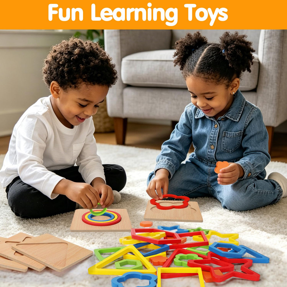 AugToy square shape puzzle boosts problem-solving and memory