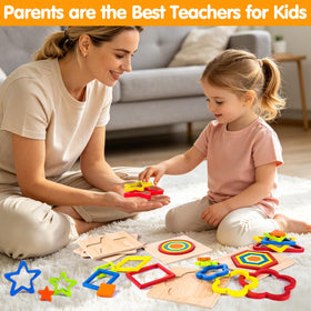 AugToy star shape puzzle sparks sensory exploration and color learning