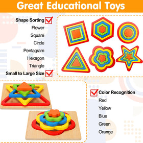 AugToy triangle shape puzzle supports early geometry recognition
