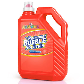 Aujazyble 70 oz bubbles refill bottle with large capacity for events