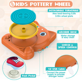 Aujazyble air-dried clay pack provides ready-to-make material for instant fun