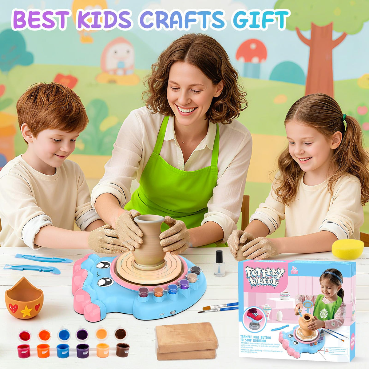 Aujazyble gift for kids crafts elevates birthdays and holidays with creative play.