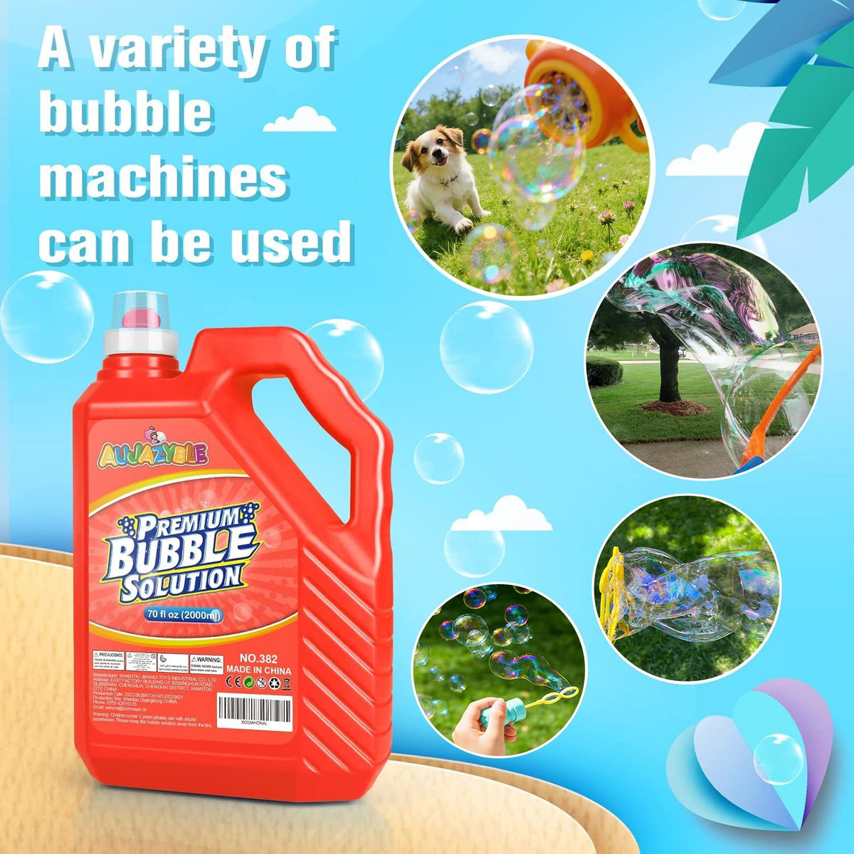 Aujazyble leak-proof double-packed bottle protects during transport