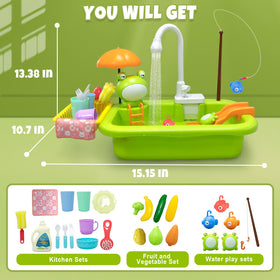 Aukful ABS material with smooth edges for safe indoor play.
