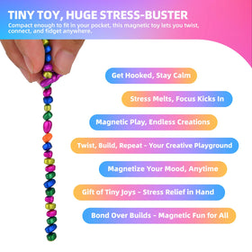 Aukit mold and stack stones enabling creative tactile play for calm focus.