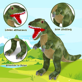 AULUDA Tyrannosaurus Rex plush 18-inch size, ideal for naps