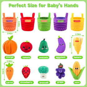 Auney storage baskets to organize play pieces after use