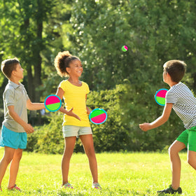 Aunnitery three soft balls designed for safe, easy catching.