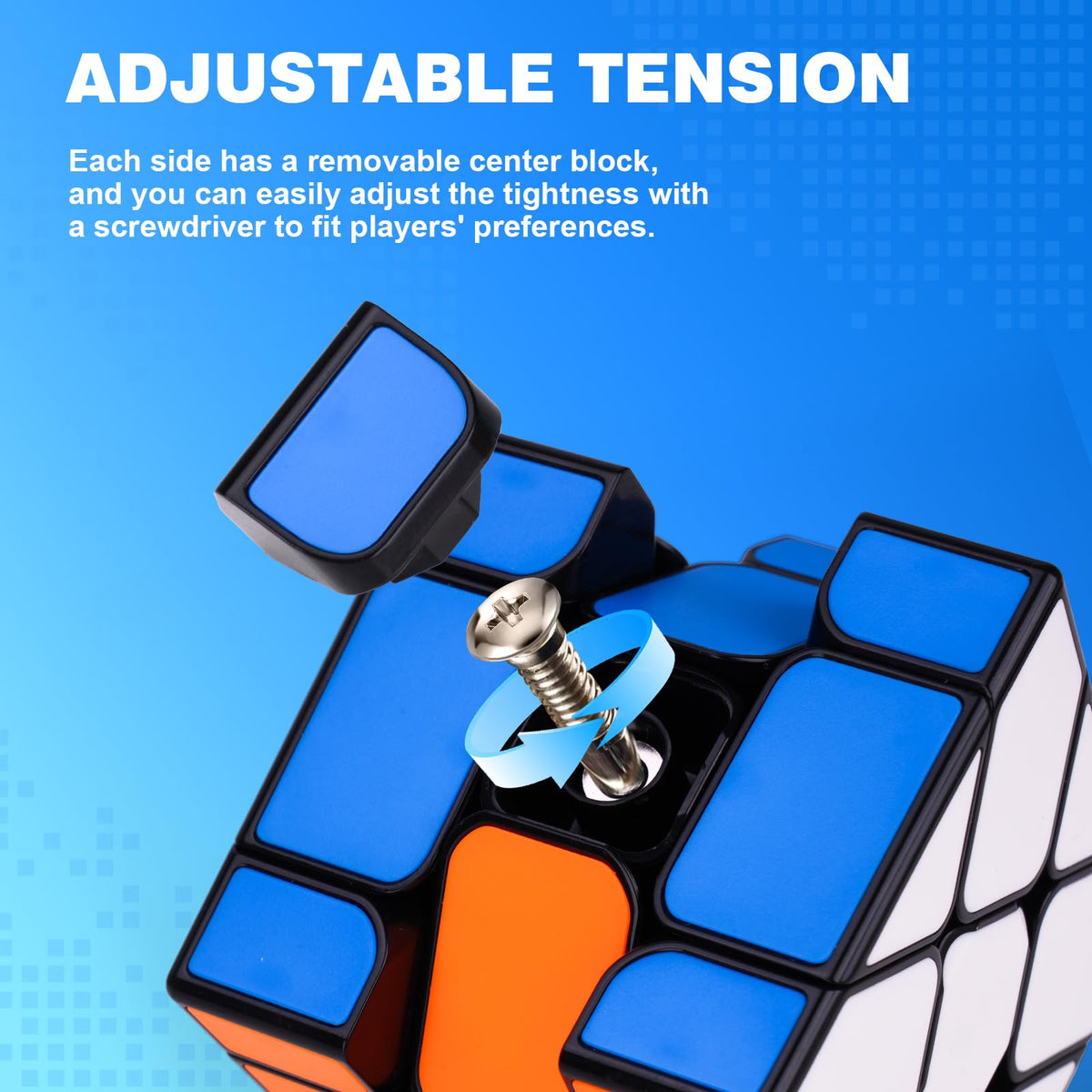 AuntyFey 4x4 speed cube with fluid motion for challenging sessions.