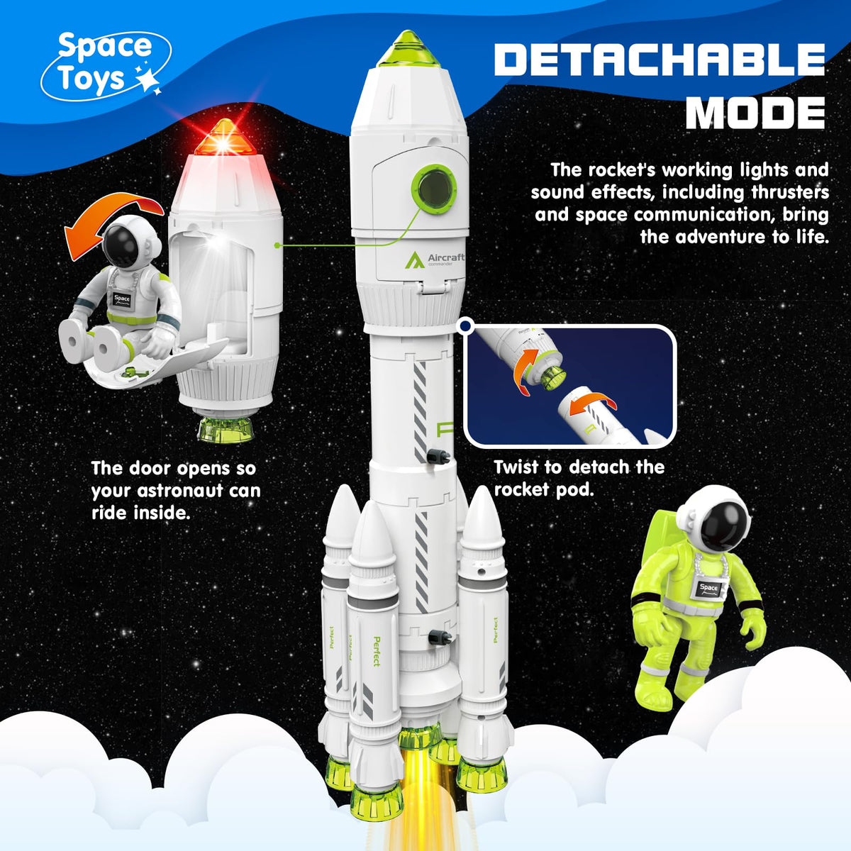 AuntyFey astronaut figures ready for space adventures