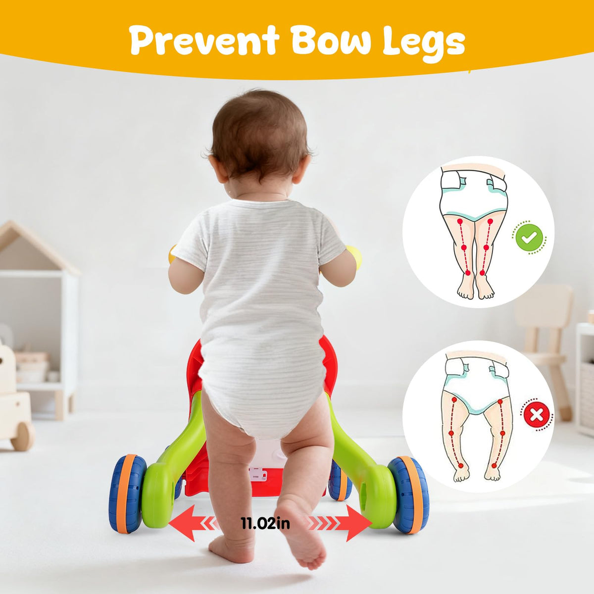 AuntyFey non-toxic ABS material ensures safe play for babies