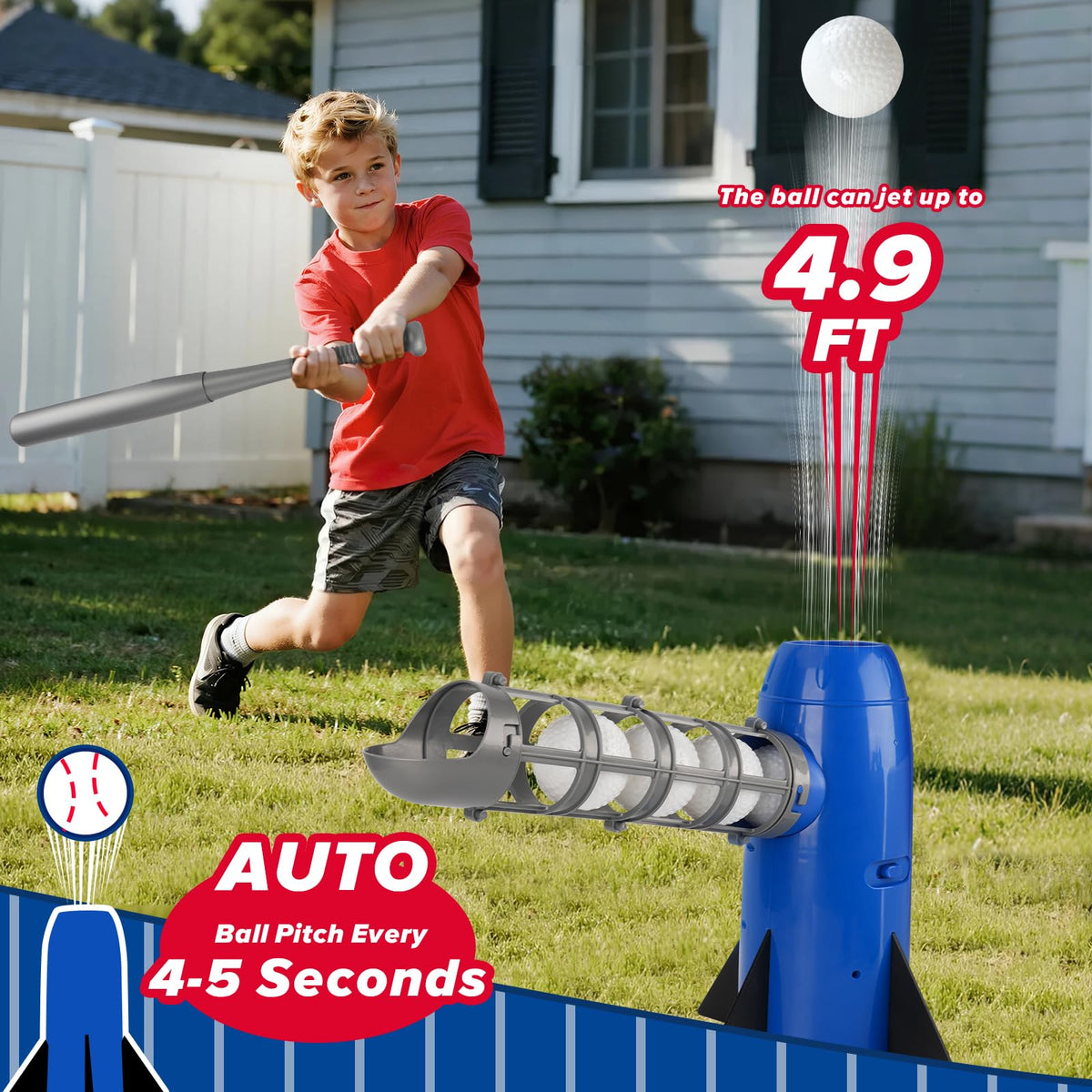 AuntyFey baseball bat in use during practice for better swing timing.