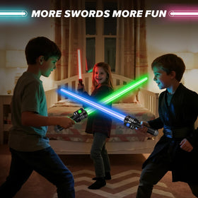 AuntyFey light-up sabers make a fun gift idea for fans