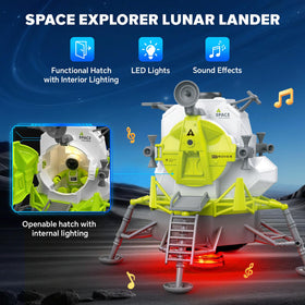 AuntyFey lunar lander showcases realistic features for interactive space missions