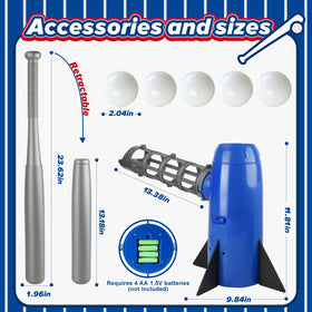 AuntyFey pop-up T-ball trainer ideal for solo and group play.