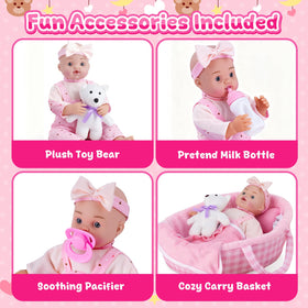 AuntyFey portable bassinet enables play at home or on the go.