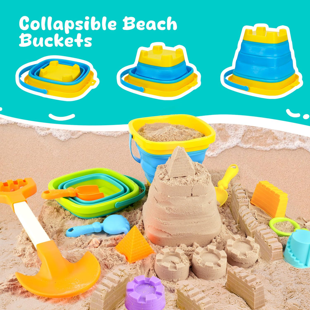 AuntyFey sand shovels provide sturdy grip for precise digging.
