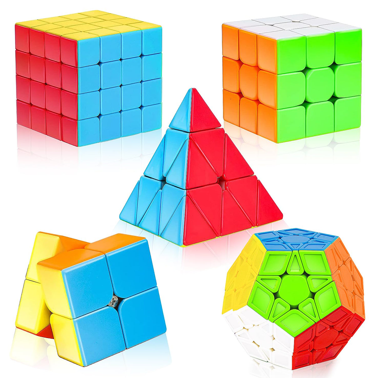 AuntyFey 2x2x2 speed cube for smooth turns and quick practice.