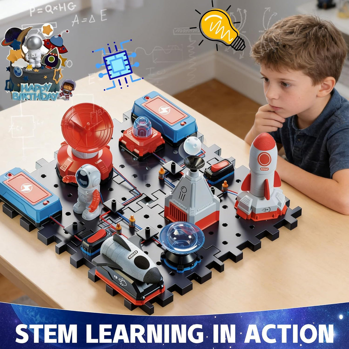 AUQBYRD STEM Kit instruction guide supports easy learning at home or school