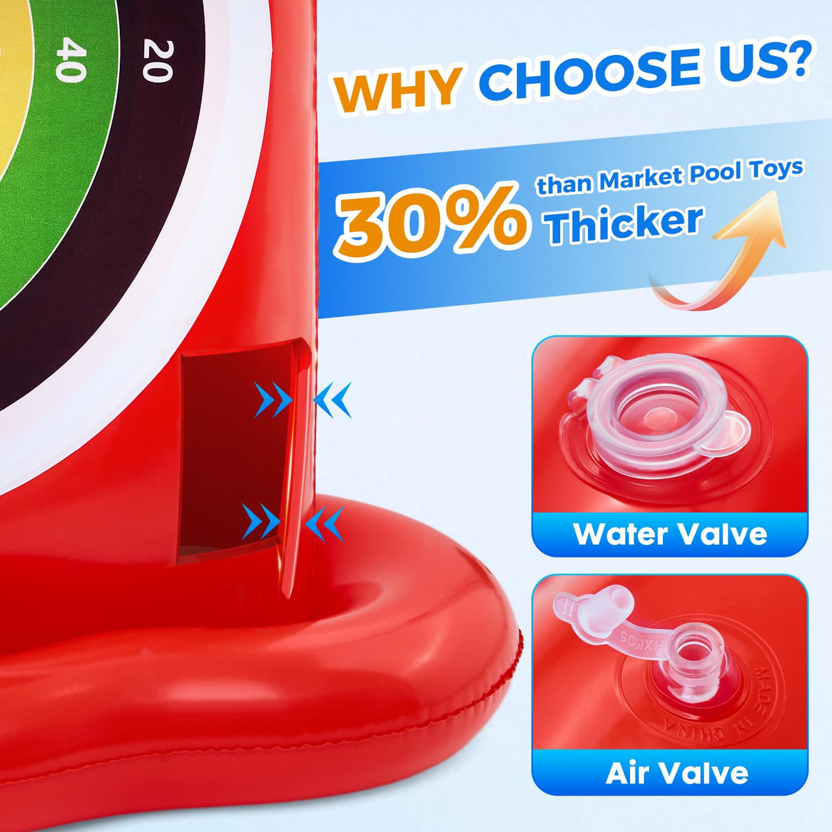AURASUN 16 colored darts set helps hand-eye coordination in pool play.