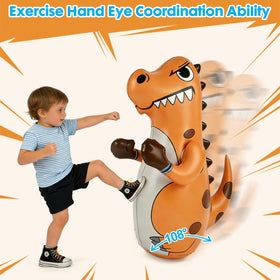 AURASUN PVC non-toxic material for safe, durable kids' punching fun