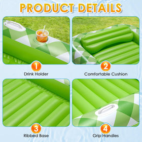 AURASUN ribbed air-cushion base enhances comfort