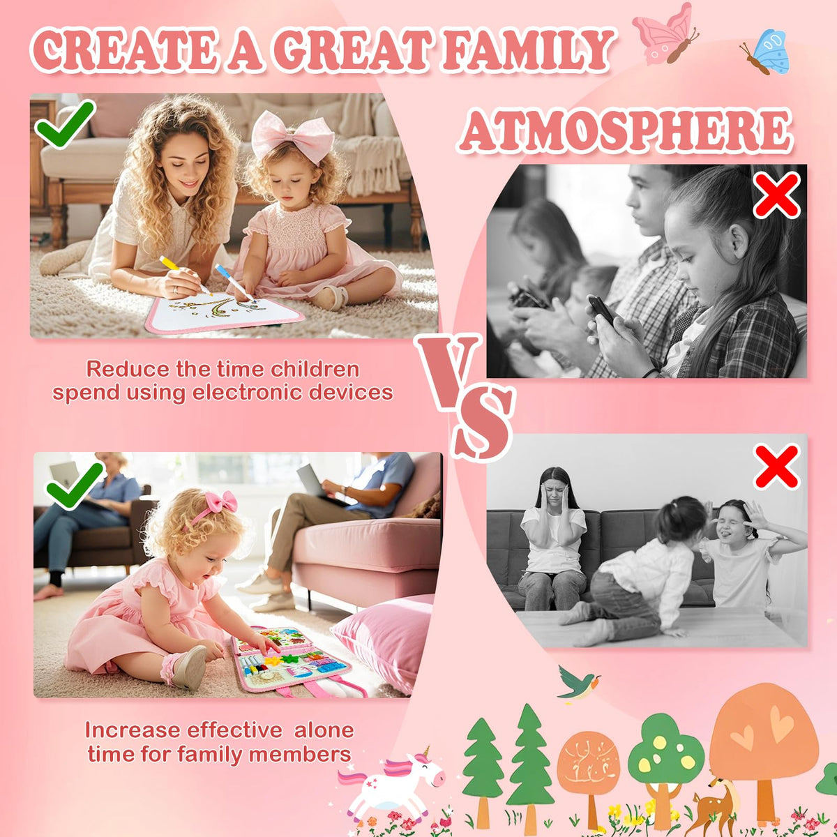 Aurasys soft felt construction ensures gentle play for small hands