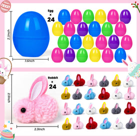 Aurdox colorful eggs stay securely closed, reducing mess during egg hunts