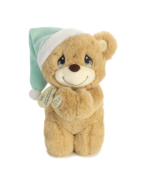 Aurora Charlie Prayer Bear face detail, sweet friendly expression