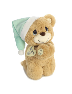 Aurora Charlie Prayer Bear side view, plush and comforting