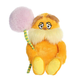 Aurora Lorax plush full view, a huggable licensed character for imaginative play.