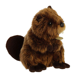 Aurora Miyoni beaver tail closeup shows lifelike tail design ideal for display