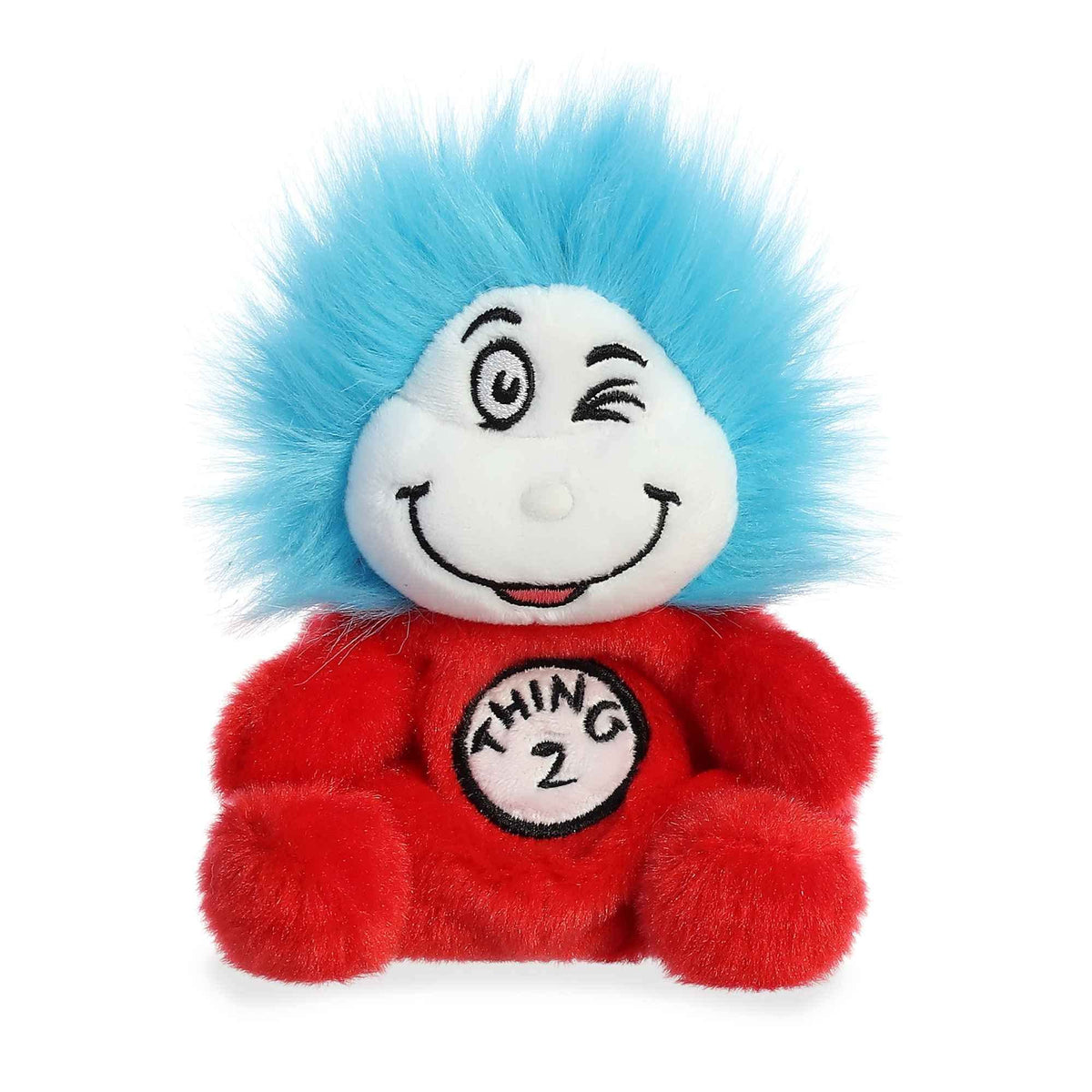 Aurora Palm Pals Thing 2 plush close-up ready for playtime and cuddles