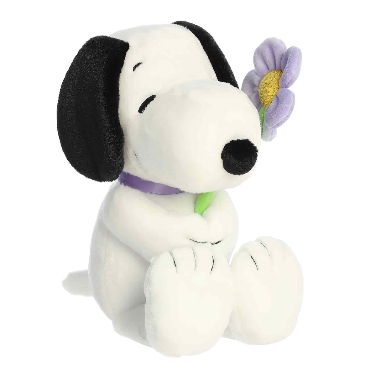 Aurora Snoopy licensed design plush with soft materials for cuddling.