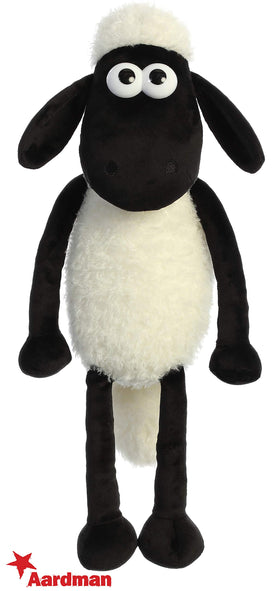 Gift-ready Aurora Shaun the Sheep plush, ideal for fans of the character.