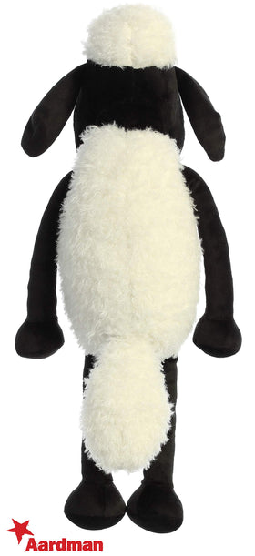 Packaging display for the Aurora Shaun the Sheep plush, ready to gift.