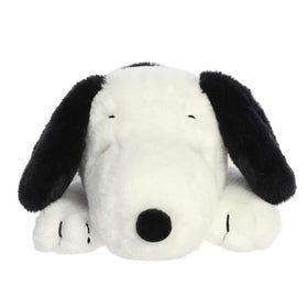 Aurora Snoopy 17.5-inch plush closeup shows soft, durable stitching