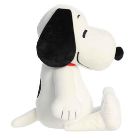Adorable Peanuts Snoopy stuffed animal by Aurora perfect as a nostalgic birthday gift.