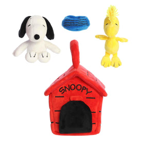 Aurora Snoopy plush six-inch huggable companion for cuddling and storytelling.