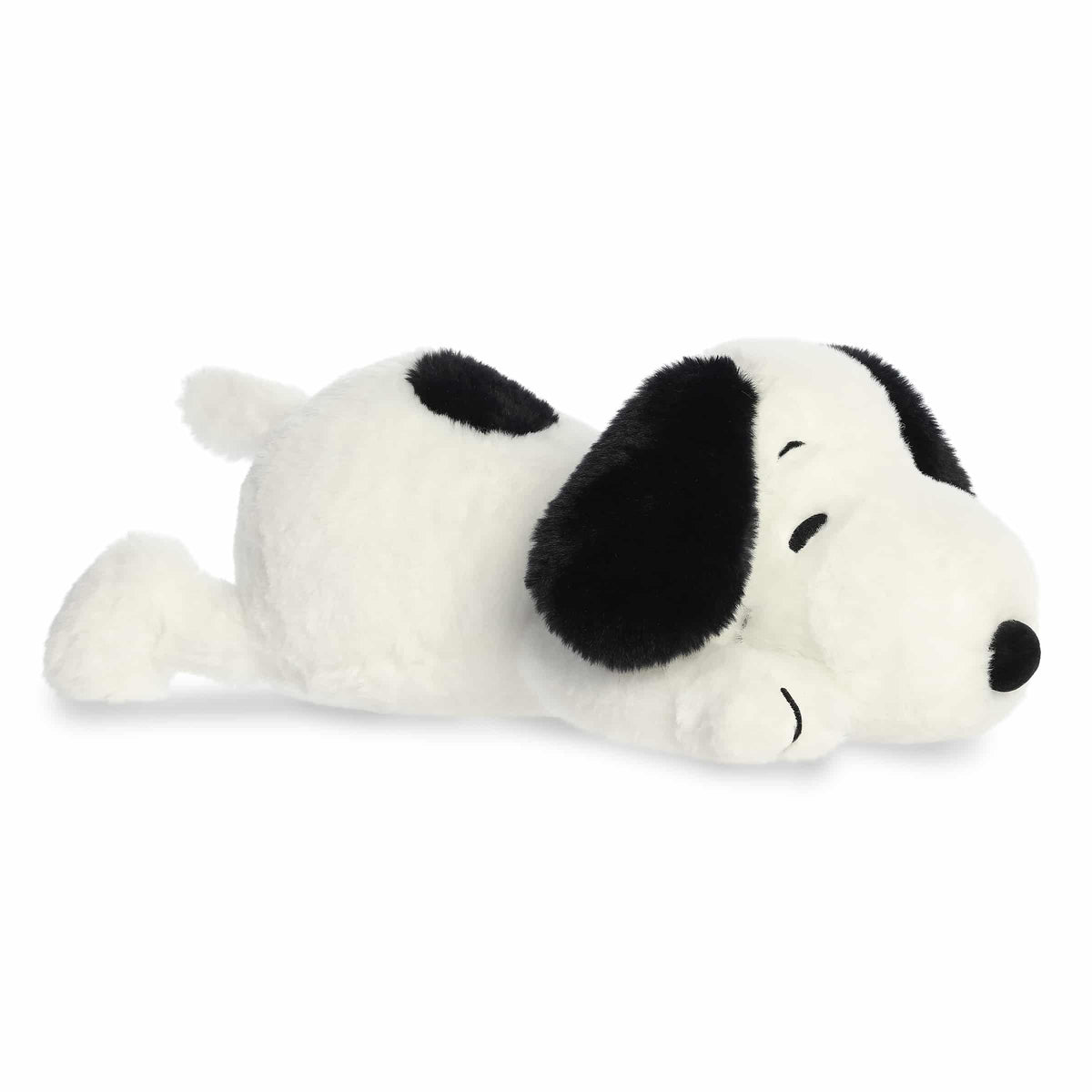 Aurora Snoopy white stuffed animal gift-ready image highlights nostalgic appeal