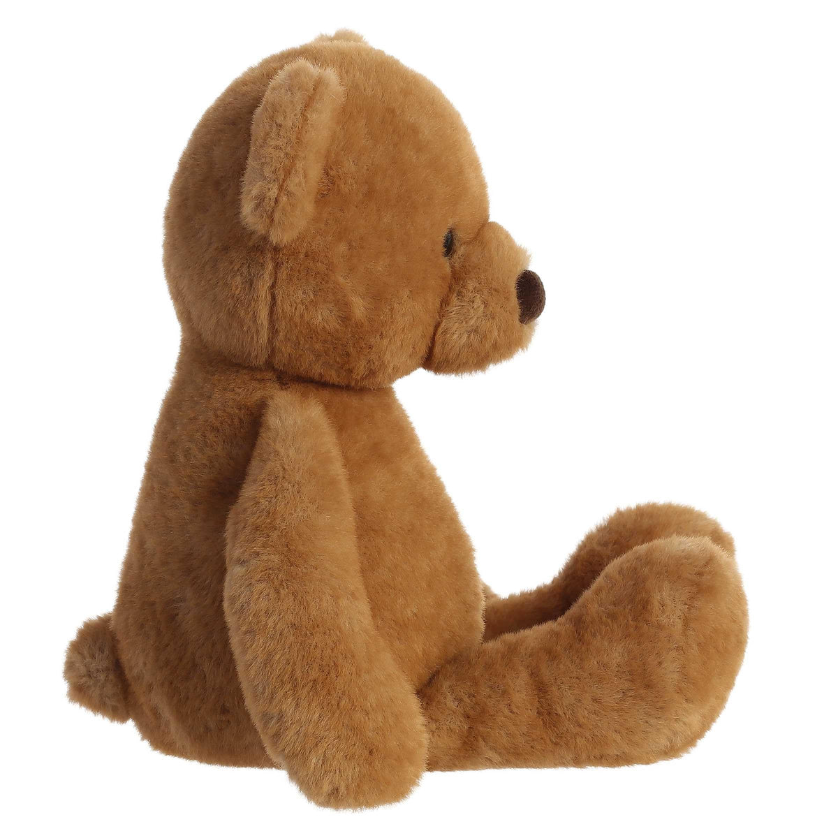 Aurora Snuggly Softie Bear close-up fabric texture highlighting cloud-like softness