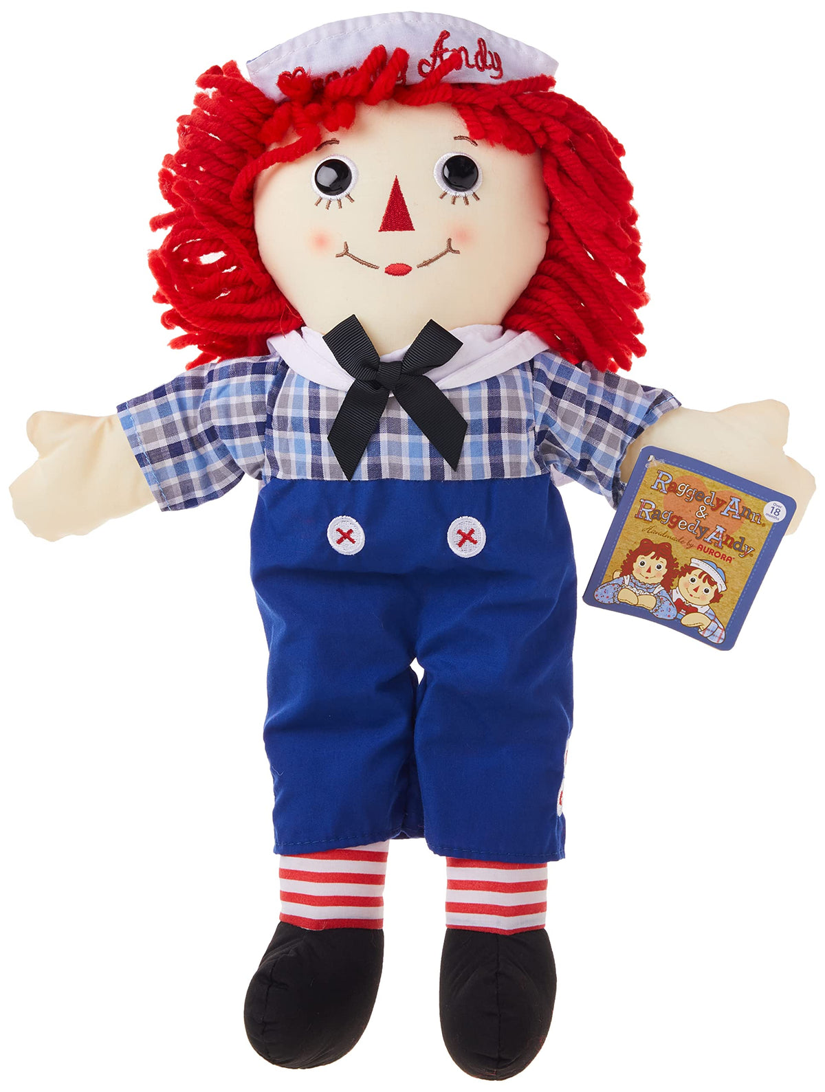 Aurora Raggedy Andy gift-ready packaging ideal for gifting moments.