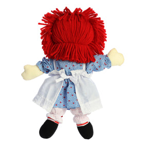 Aurora Raggedy Ann doll, suitable for ages 18 months and up, gentle playtime friend.