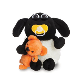 Aurora Timmy Shaun the Sheep soft toy, front view, cuddly companion for playtime.