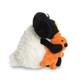 Aurora Timmy Shaun toy in a hug pose, bedtime companion.