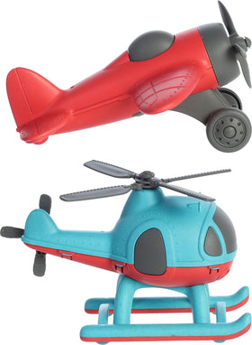 Aurora Wheatley helicopter blue side view for creative role-play.