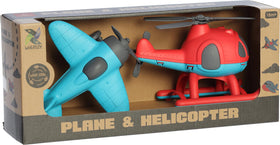 Aurora Wheatley plane blue front view for imaginative unplugged play.