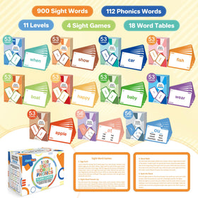 AuroTops 1012 cards with color‑coded levels to help sorting and progression.