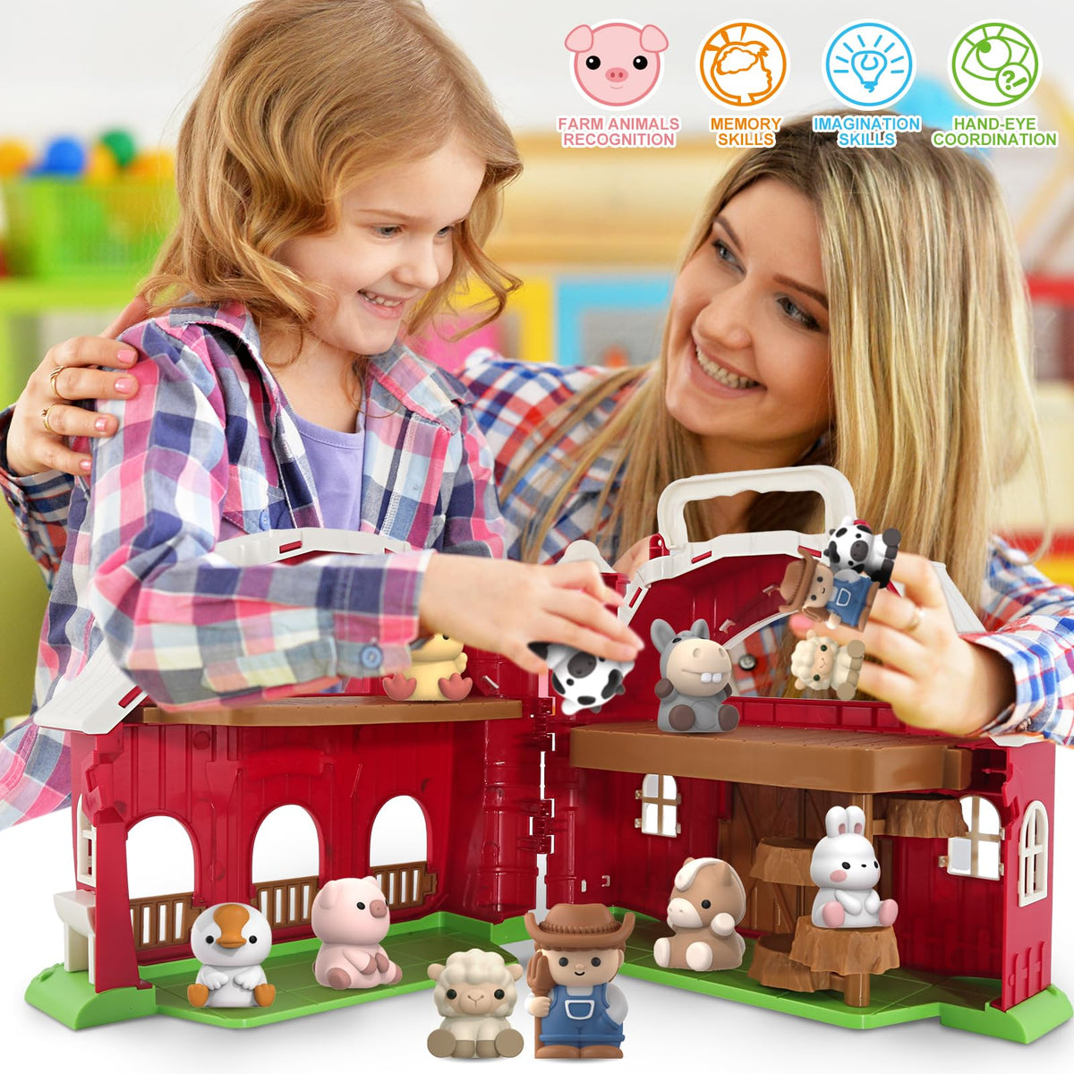 AuroTops pig finger puppet supports playful learning and memory